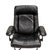 1980s Vintage Ekornes Stressless Black Leather Recliner & Ottoman Made in Norway For Sale - Image 10 of 16