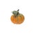 Introducing the Artistic Orange Small Pumpkin with Leaf Ceramic Display Art Figure, a charming and aesthetically pleasing...