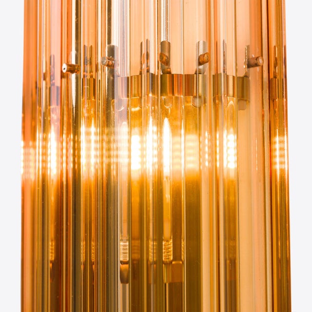 Early 21st Century Small Amber Amaro Wall Light from Pure White Lines For Sale - Image 5 of 5