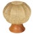 Mid-Century Cocoon Table Lamp with Wood Base by Achille Castiglioni for Flos, Italy, 1960s For Sale - Image 15 of 15