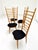Vintage Chiavarine Model Chairs in Light Wood, 1960, Set of 4 For Sale - Image 13 of 13