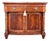 Vintage Mahogany Bow Front Cabinet | Sideboard | Statement Entryway Cabinet For Sale