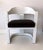 1980s Set of Four Onassis White Lacquer Chairs by Karl Springer For Sale - Image 5 of 9