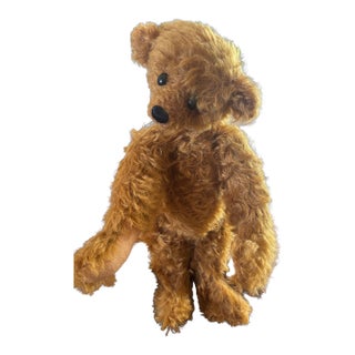 Teddy Bear Vintage Mohair Handmade Pristine C1980 For Sale