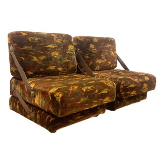 Vintage Lounge Chairs, Former Czechoslovakia, 1970s, Set of 2 For Sale