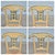 Wood Late 19th Century French Provençal Directoire Painted Carved Back Rush Seat Dining Chairs, Set of 8 For Sale - Image 7 of 16