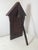Maison De Cluny, Devotional Shrine Grand Tour Madonna of the Olives, 19th Century, Ceramic, Cow Leather & Walnut For Sale - Image 6 of 14