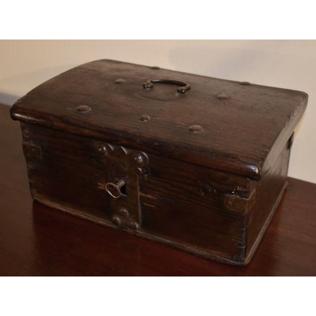 Traditional Norwegian Document Box For Sale - Image 3 of 4