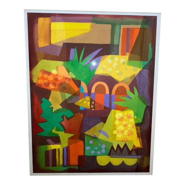 Frank Goodnow “Patio in Southern Spain” For Sale
