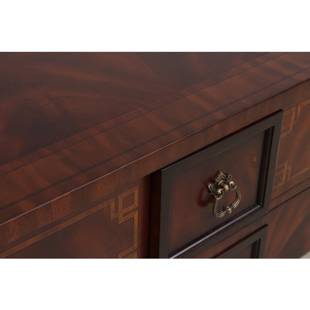Maitland Smith Flame Mahogany Sideboard For Sale - Image 11 of 17