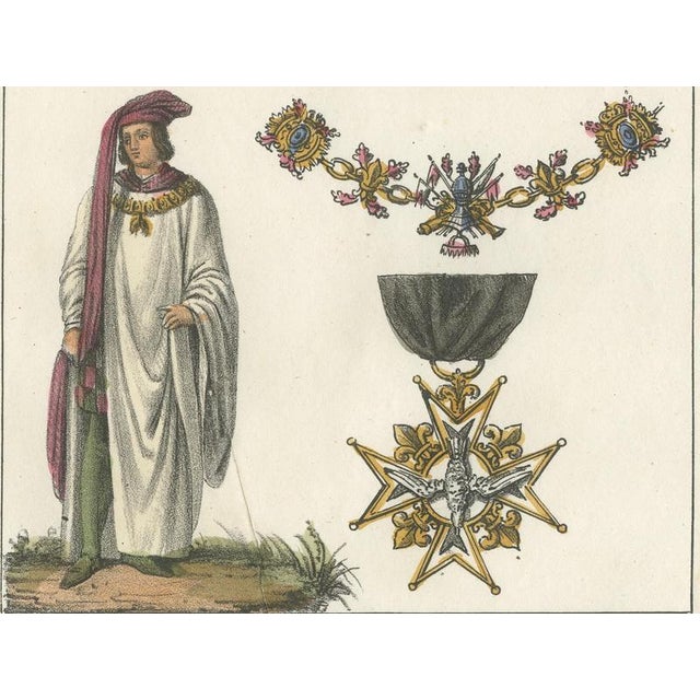19th Century Badges of the Teutonic, 1842, Paper For Sale - Image 5 of 8