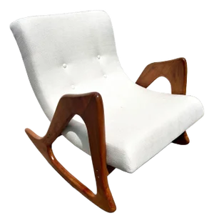 Mid 20th Century Mid Century Modern Adrian Pearsall Model 812 Rocking Chair for Craft Associates Inc - Unmarked