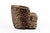 Ancla Swivel Chair in Leopard Print by Moanne For Sale - Image 4 of 6