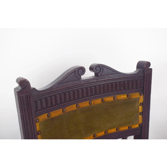 Set of English Ladies Chairs, 1920s For Sale - Image 6 of 9