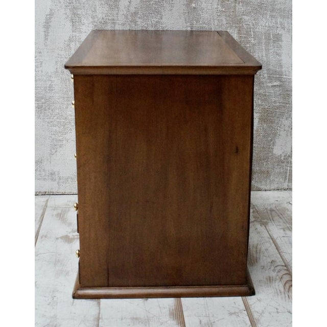 Brown Antique French Apothecary Drawers, 1900 For Sale - Image 8 of 10