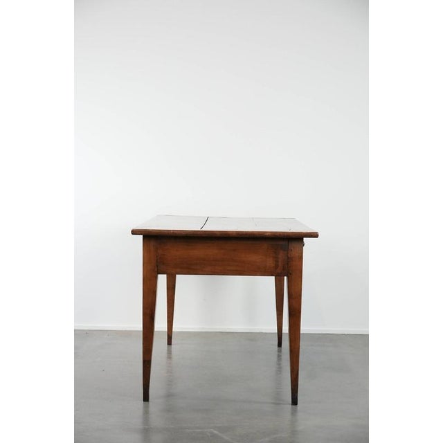 Antique French Dining Table in Fruitwood For Sale - Image 4 of 18