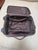 Embossed Crocodile Leather Trolley Luggage, Maroon For Sale - Image 4 of 13