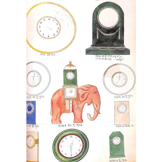 "Golden Years of Fabergé: Drawings and Objects From the Wigstrom Workshop" 2000 Tillander-Godenhielm, Ulla For Sale - Image 10 of 12