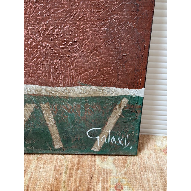 Abstract Windsor Art Galaxi Colorblock Abstract Print For Sale - Image 3 of 11