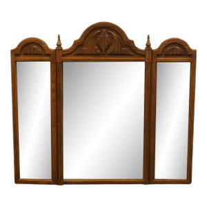 Unique Furniture Bolero II Collection Spanish Mediterranean 56" Tri-View Dresser Mirror 2844