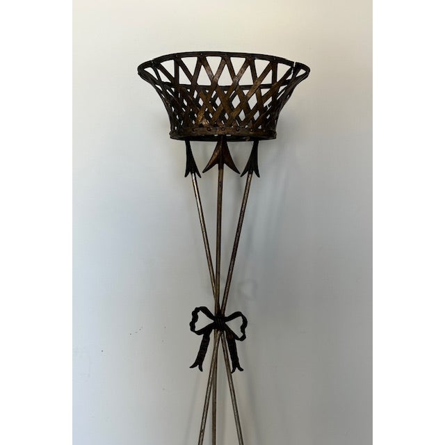 French Late 19th Century French Basket Jardinieres For Sale - Image 3 of 10