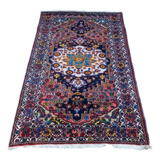 Hand-Knotted Hamedan Malayer Rug For Sale