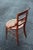 French Country Early 20th Century Vintage French Country Brown Cane Side Chair For Sale - Image 3 of 7