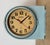 Vintage Blue Seiko Double-Sided Ships Wall Clock, 1980s For Sale - Image 4 of 18