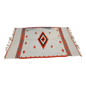 Late 20th Century Mexican Serape Rug