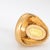 Metal 60s Portuguese Citrine Ring 19k Yellow Gold Cocktail Dome Fine Jewelry 7.5 For Sale - Image 7 of 7