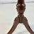 Wood 1960s Vintage French Empire Federal Mersman Round Tripod Pedestal Side Table. For Sale - Image 7 of 15