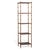 Port 68 Doheny Bamboo Brass Etagere For Sale - Image 4 of 4