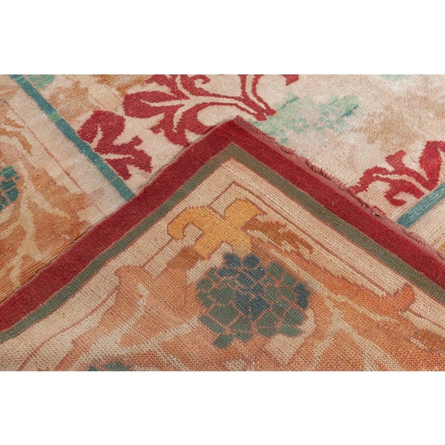 Beige Doris Leslie Blau Arts and Crafts Rug For Sale - Image 8 of 8