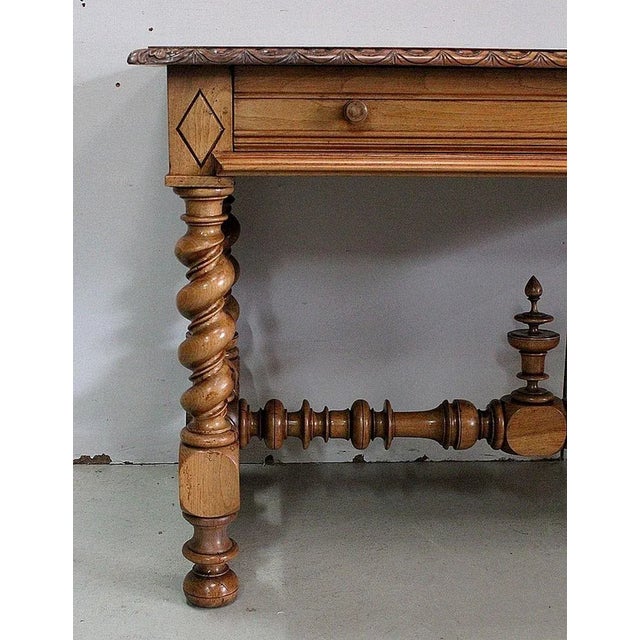 Vintage Walnut Desk For Sale - Image 16 of 18