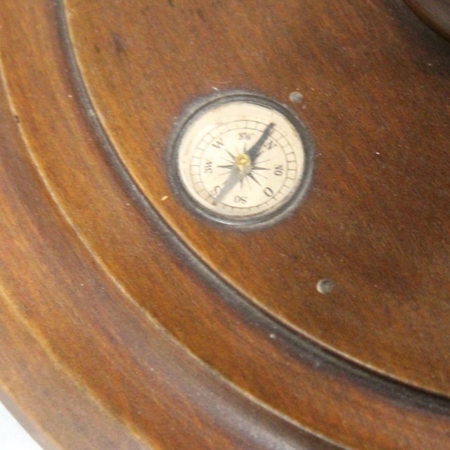 Terrestrial Globe with World Map and Compass from Dietrich Reimers, Berlin, 1912 For Sale - Image 12 of 15