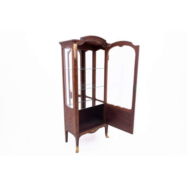 Traditional Antique French Display Cabinet, 1880 For Sale - Image 3 of 9