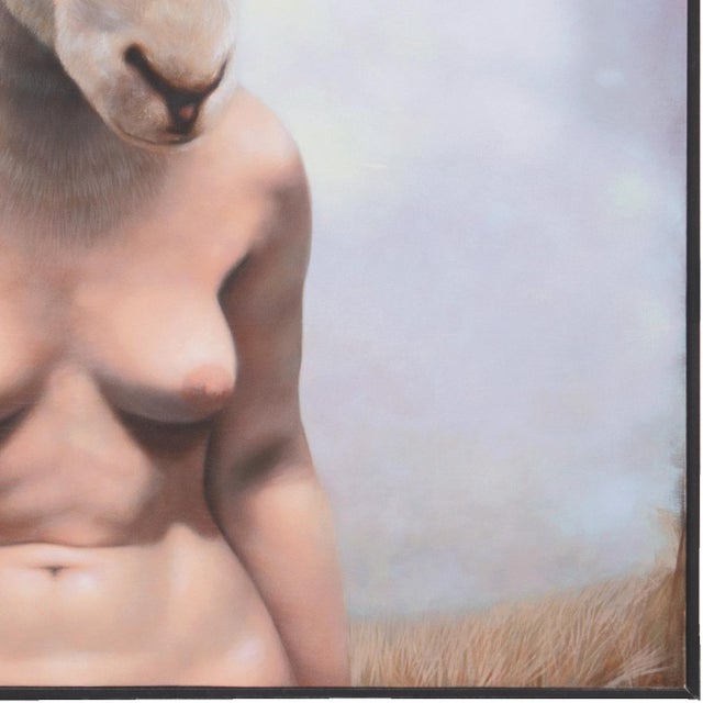 Contemporary 'Portrait', by Francesca Sundsten, 2002, San Francisco Art Institute, San Francisco Museum of Modern Art, Pratt Institute, Ram, Surrealism, Nerdrum For Sale - Image 3 of 10