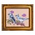 A Home in the Woods - Original Birds Portrait Still Life Framed Acrylic Painting by Carlos Gamez De Francisco For Sale