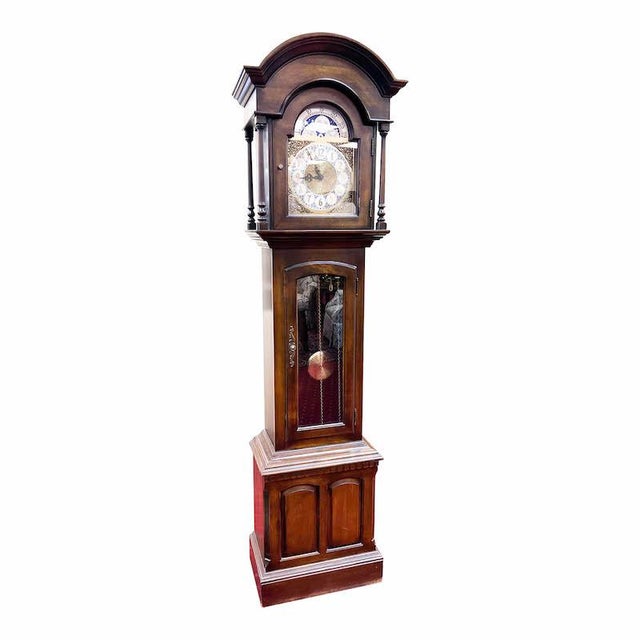 Vintage Grandfather Clock Made for Ethan Allen Chairish