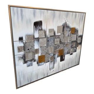 Patrick St. Germain Ordered Chaos Original Mixed Media Artwork, Signed For Sale