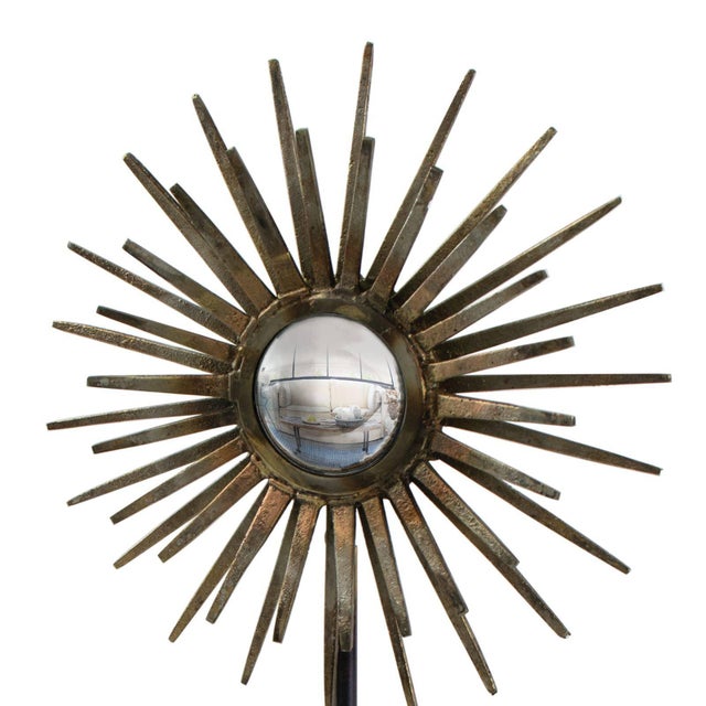 Traditional Regina Andrew Radiant Iron Sculpture, Brass For Sale - Image 3 of 6