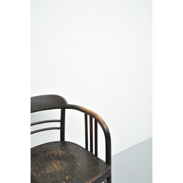 Set of Model 6093 Chairs in Beech by Jacob & Josef Kohn, Vienna, Austria, 1890s For Sale - Image 13 of 18