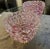 Pink Two 1990s Barovier Style Art Deco Rostrato Pink Murano Glass Wall Sconces For Sale - Image 8 of 10