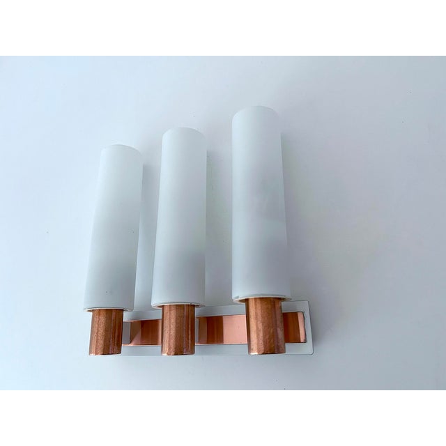 Vintage Sconce in Glass from Kaiser, 1960s For Sale - Image 9 of 14