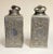 Gothic Pair of 1880s, Antique Pewter Tea Canisters Embossed With Heraldry, Germany For Sale - Image 3 of 8