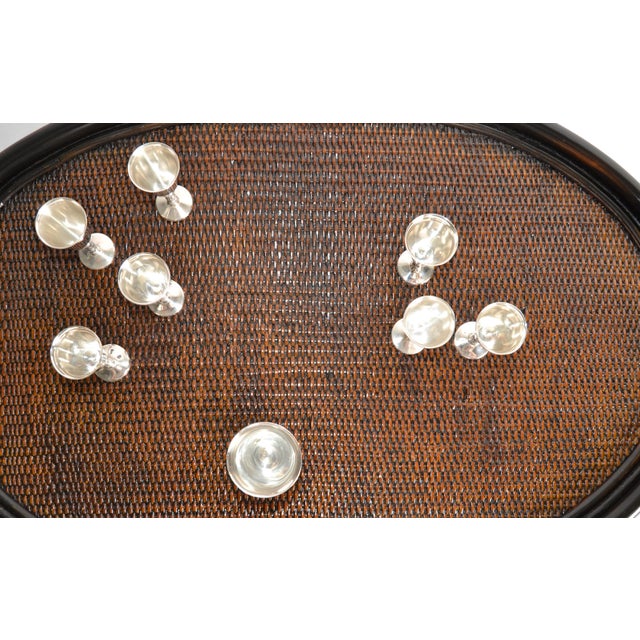 1930s Mid-Century Modern F. B. Rogers Silver Plated Goblets Stemware, Set of 8 For Sale - Image 13 of 18