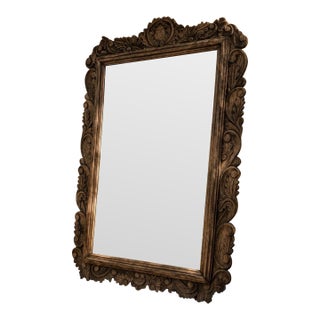 19The Enchanted Wooden Mirror For Sale