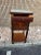 Brown Pair Louis XVI Style Ormolu Mounted Marquetry Mahogany Marble Top Bedside Tables, 19th Century For Sale - Image 8 of 12