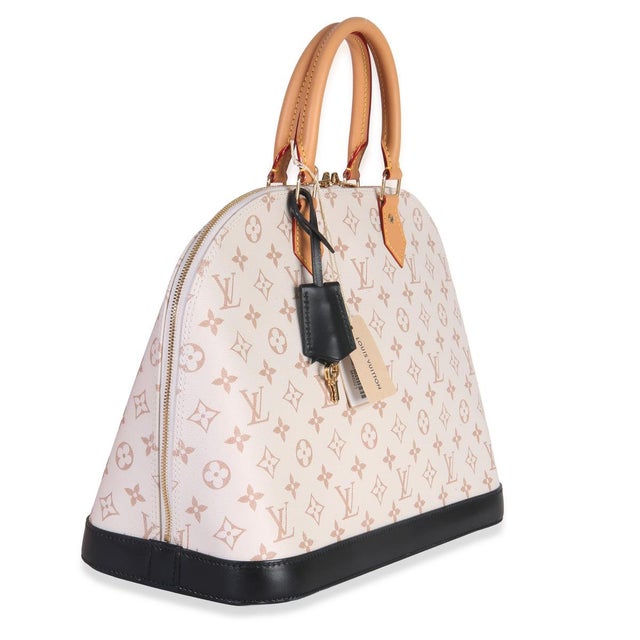Contemporary Dune Monogram Canvas Alma GM For Sale - Image 3 of 8