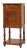 Art Deco Nightstand in Oak with Carrara Marble Top, France, 1930s For Sale